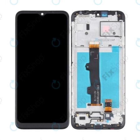 Motorola Moto E7 Power, E7i Power - Ecran LCD + Sticlă Tactilă + Ramă (Black) TFT
