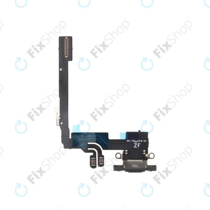 Apple iPhone 16 Pro - Conector de Încărcare + Cablu Flex (Black Titanium)