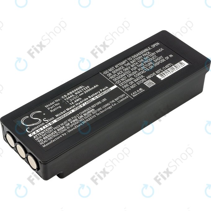 Baterie pentru Scanreco 590, 592, 2000mAh, Ni-MH, 7.2V, RSC7220, HQ