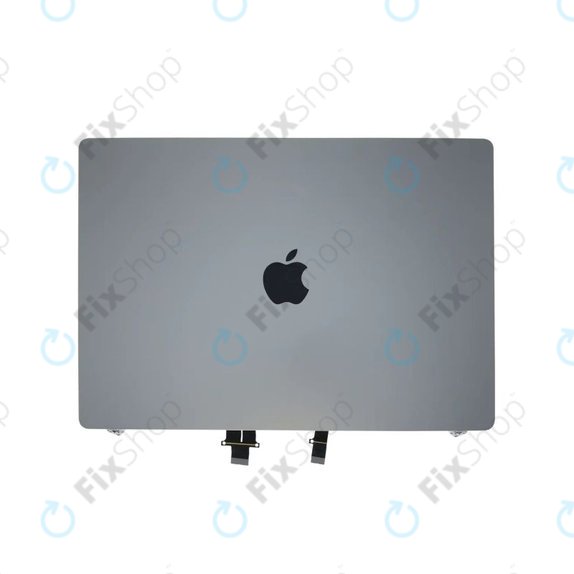Display LCD pentru MacBook Pro 16", A3403 (2024), cu sticlă frontală și capac, Silver, 661-42323, Genuine Apple, Genuine Apple
