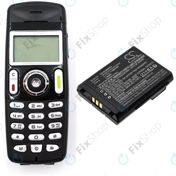 Baterie pentru Alcatel Mobile 300, 400 Dect, Mobile Reflexes 300, 400, 800mAh, Li-Ion, 3.7V, 3BN66305AAAA000828, HQ