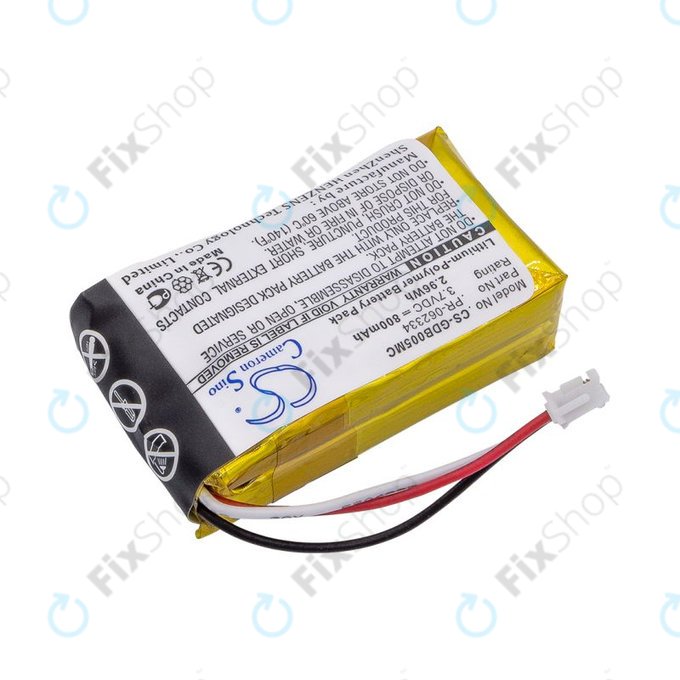 Baterie pentru GoPro Hero +, 800mAh, Li-Polymer, 3.7V, PR-062334, HQ