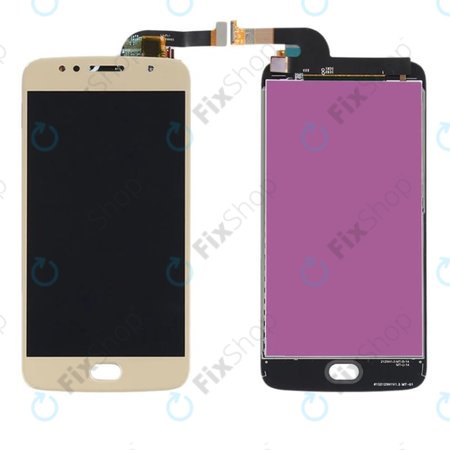 Motorola Moto G5S XT1794 - Ecran LCD + Sticlă Tactilă (Gold) TFT