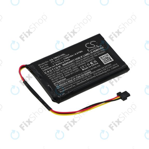 Baterie pentru TomTom Go 510, 1100mAh, Li-Ion, 3.7V, AHA11110004, HQ
