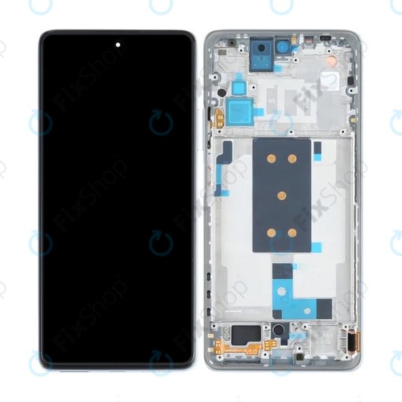 Xiaomi 11T, 11T Pro - Ecran LCD + Sticlă Tactilă + Ramă (Celestial Blue) OLED