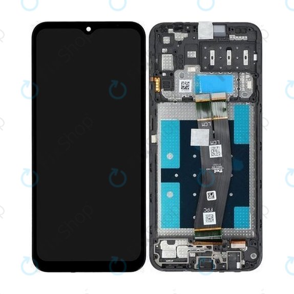Samsung Galaxy A14 A145R - Ecran LCD + Sticlă Tactilă + Ramă (Black) - GH81-23541A, GH81-23540A Genuine Service Pack