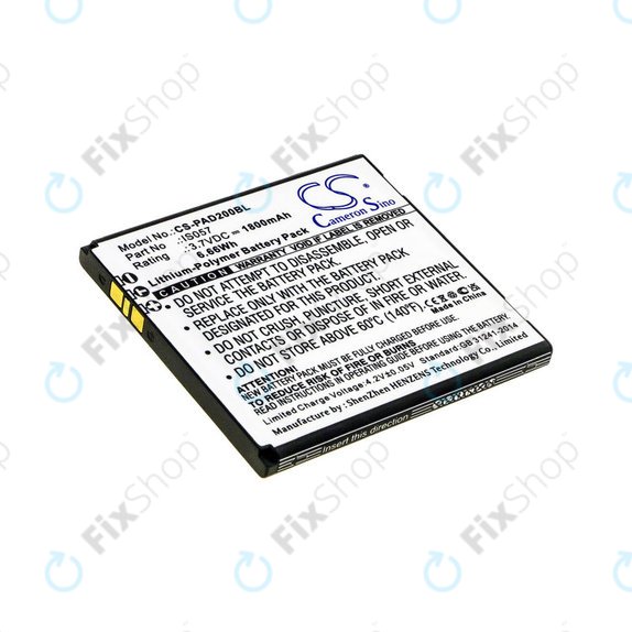 Baterie pentru Pax myPOS D200, D200T, IS275, D200, 1800mAh, Li-Pol, 3.7V, IS057, HQ