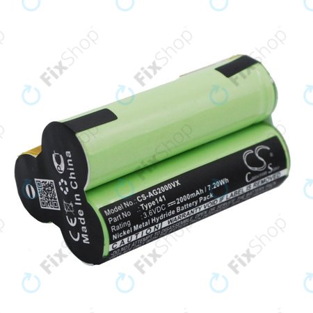 AEG Electrolux Junior 2.0 - Baterie Type141 Ni-MH 3.6V 2000mAh HQ