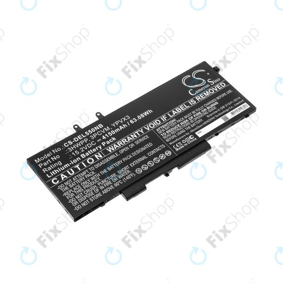Baterie pentru Dell Latitude 5501, Latitude 5401, Latitude 14 5410, Latitude 15 5511, 4150mAh, Li-Ion, 15.2V, 3HWPP, HQ