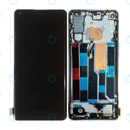 Oppo Reno 4 Pro 5G - Ecran LCD + Sticlă Tactilă + Ramă - REF-OPPOR4P5G01 Genuine Service Pack
