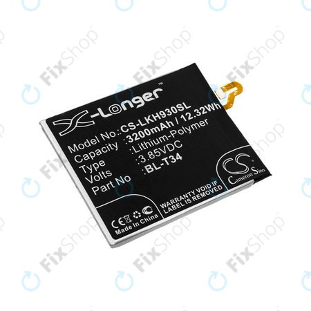 Baterie pentru LG H930, V30, V35, 3200mAh, Li-Pol, 3.85V, BL-T34, HQ