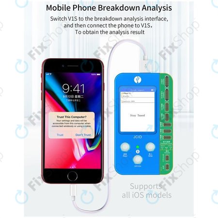 JC V1S - Programator Multifunc?ional + Placă LCD (iPhone 7 - 11 Pro Max)