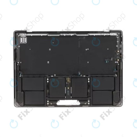 Ramă superioară tastatură pentru MacBook Pro 14", A3185 (2024), cu tastatură US și baterie, Space Black, 661-50210, Genuine Apple