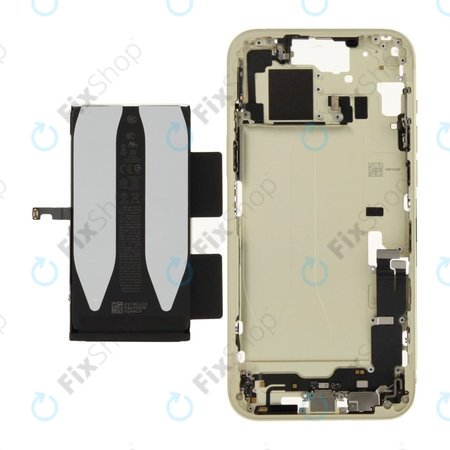 Ramă Mijlocie cu Baterie iPhone 15 Plus | Yellow | ZD076-00676 | Genuine Apple