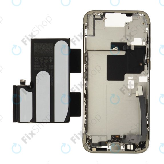 Ramă Mijlocie cu Baterie iPhone 16 Pro Max | White Titanium | ZD076-00694 | Genuine Apple
