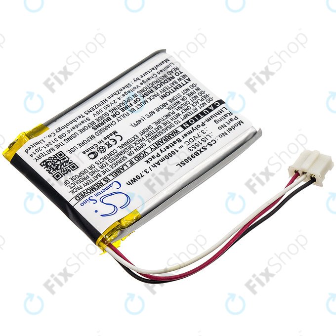 Baterie pentru Sony Mdr-Xb950n1, Srs-Ws1, 1000mAh, Li-Pol, 3.7V, LIS1553, HQ