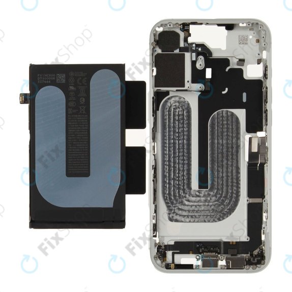 Ramă Mijlocie cu Baterie iPhone 16 Plus | White | ZD076-00685 | Genuine Apple