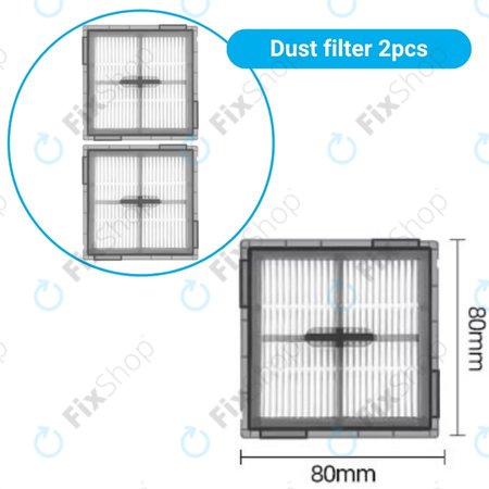 Xiaomi Roborock Q10-series, S8 Pro, S8 Pro Plus - Set complet