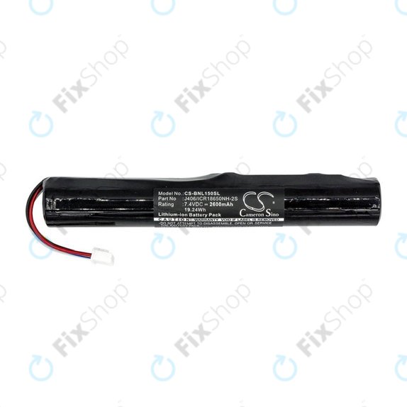 Baterie pentru Bang & Olufsen Beolit 15, 17, Beoplay A2, 2600mAh, Li-Ion, 7.4V, J406/ICR18650NH-2S, HQ