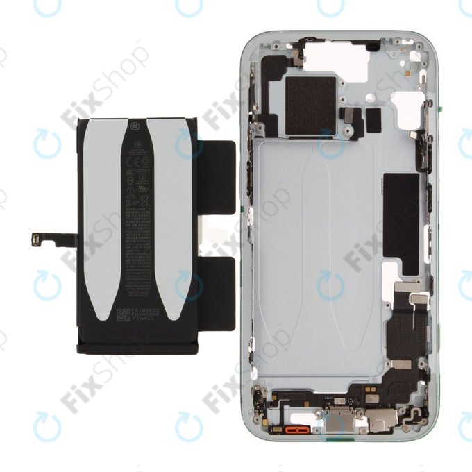 Ramă Mijlocie cu Baterie iPhone 15 | Blue | ZD076-00672 | Genuine Apple