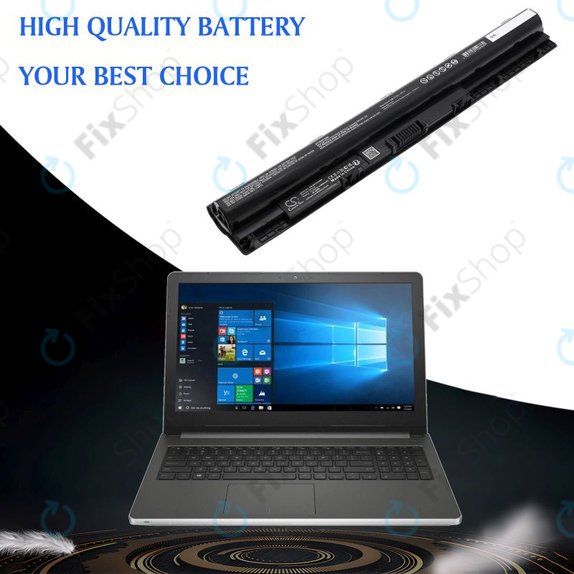 Baterie pentru Dell Inspiron 14, 15, 17, Vostro 14, 15, 2600mAh, Li-Ion, 14.8V, GXVJ3, HQ