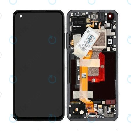 Asus Zenfone 9 AI2202 - Ecran LCD + Sticlă Tactilă + Ramă (Midnight Black) - 90AI00C1-R20010 Genuine Service Pack