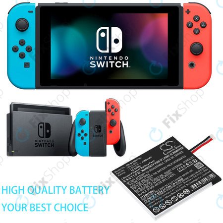Baterie pentru Nintendo Switch HAC-001, 4300mAh, Li-Pol, 3.85V, HAC-003, HQ