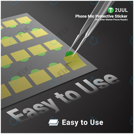 Stickere de protecție pentru microfon telefon, 2UUL DA32, 500 buc/pachet