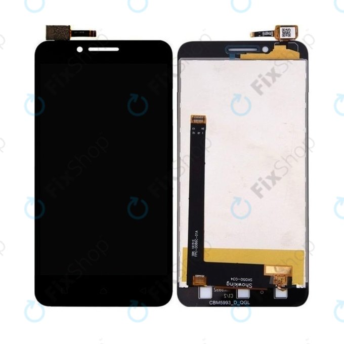 Lenovo VIBE C A2020 - Ecran LCD + Sticlă Tactilă (Black) TFT