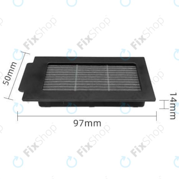 Filtru HEPA, 2 buc. pentru Ecovacs Deebot T50 Omni, T50 Pro Omni, T50 Max, T50 Max Pro Omni