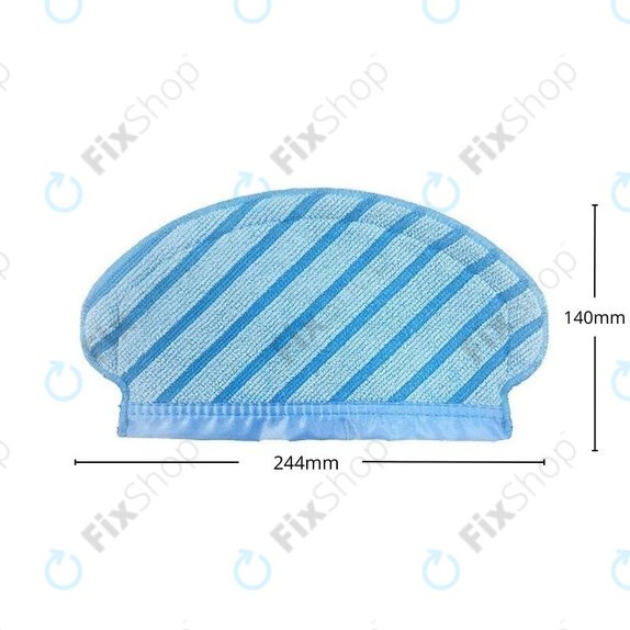 Mop, 2 buc., Microfibră pentru Ecovacs Deebot N7, Ozmo-series, T5, T5 Max