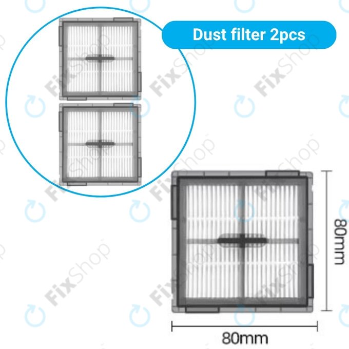 Xiaomi Roborock Q10-series, S8 Pro, S8 Pro Plus - Set complet