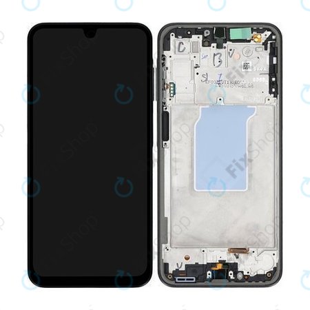 Samsung Galaxy A26 A266E - Ecran LCD + Sticlă Tactilă + Ramă (Black) - GH82-37049A Genuine Service Pack