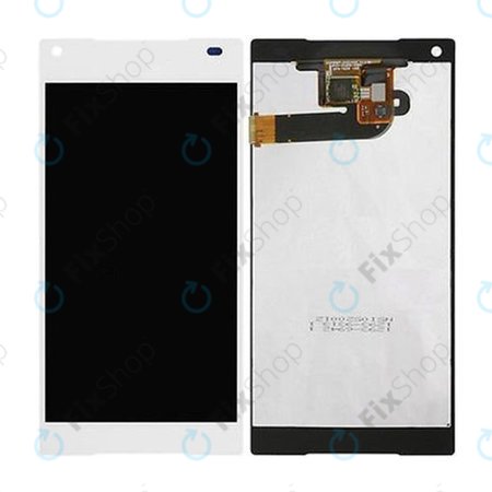 Sony Xperia Z5 Dual E6683 - Ecran LCD + Sticlă Tactilă (White) TFT