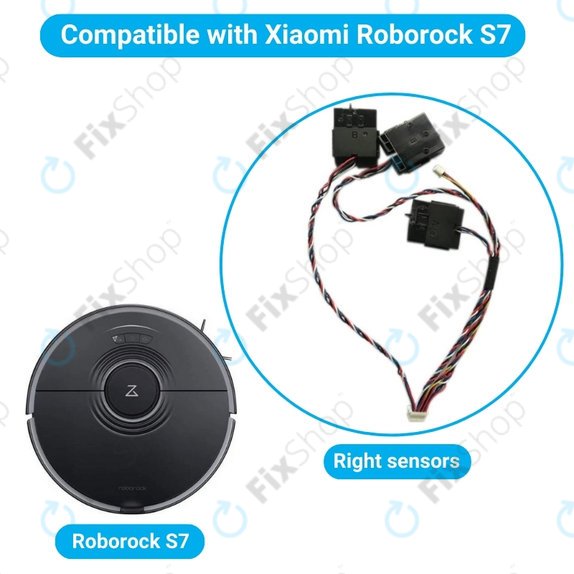 Xiaomi Roborock S7 - Senzori de cădere (Dreapta)