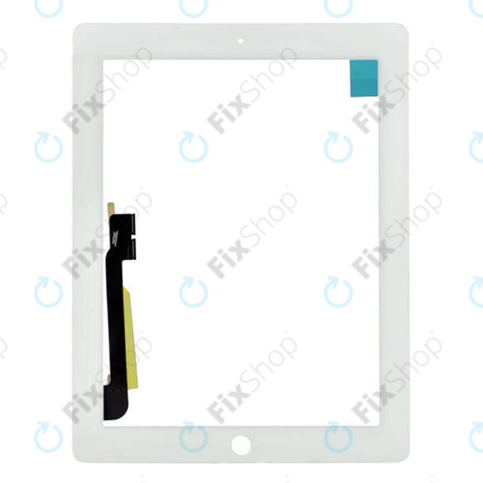 Apple iPad 3, iPad 4 - Sticlă Tactilă (White)