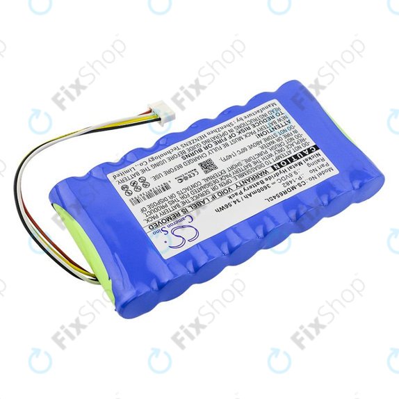 Baterie pentru Chauvin Arnoux 6116, 8335, Scopix Mobiles Oscilloscope II, Megger CA 6543, 3600mAh, Ni-MH, 9.6V, P-1482, HQ