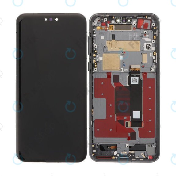 Honor Magic7 Pro - Ecran LCD + Sticlă Tactilă + Ramă (Midnight Black) OLED