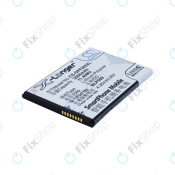 Baterie pentru Oppo Find 7, 3000mAh, Li-Pol, 3.8 V, BLP569, HQ