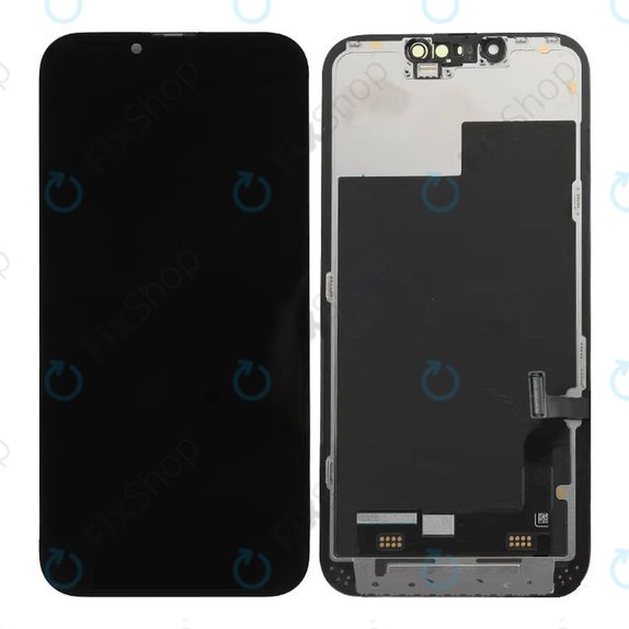 Ecran pentru iPhone 13, Sticlă tactilă cu ramă, Refurbished