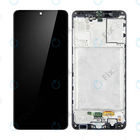 Samsung Galaxy A31 A315F - Ecran LCD + Sticlă Tactilă + Ramă (Prism Crush Black) OLED
