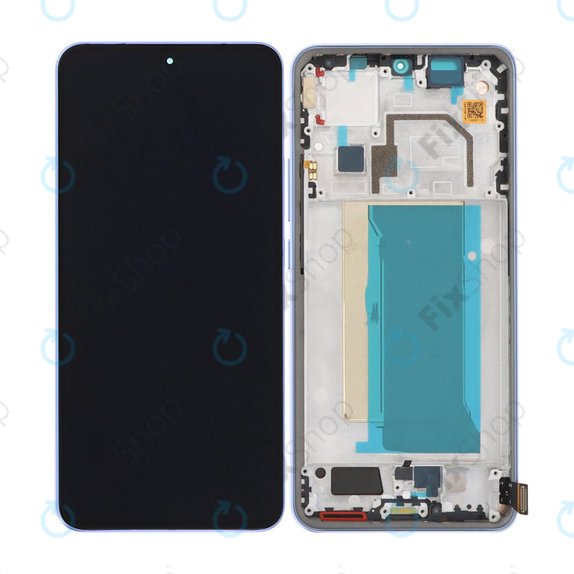 Xiaomi 13T, 13T Pro - Ecran LCD + Sticlă Tactilă + Ramă (Alpine Blue)OLED