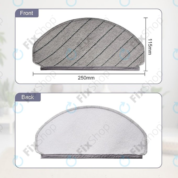 Mop, 2 buc. pentru Ecovacs Deebot N20, N20 Plus, N20 Pro Plus