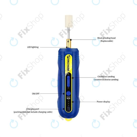Mechanic iR10 Pro - Stilou abraziv multifuncțional 6in1