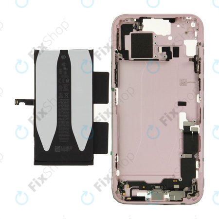 Ramă Mijlocie cu Baterie iPhone 15 Plus | Pink | ZD076-00675 | Genuine Apple