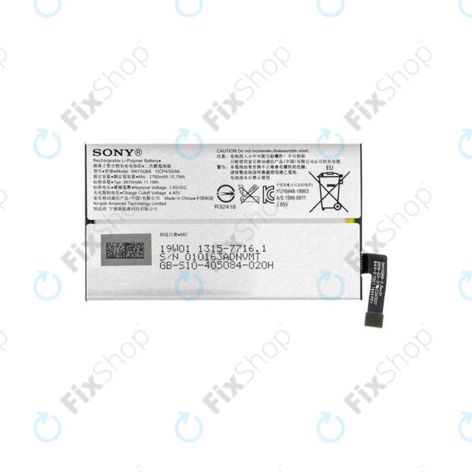 Sony Xperia 10 - Baterie SNYSQ68 2870mAh - 1315-7716 Genuine Service Pack