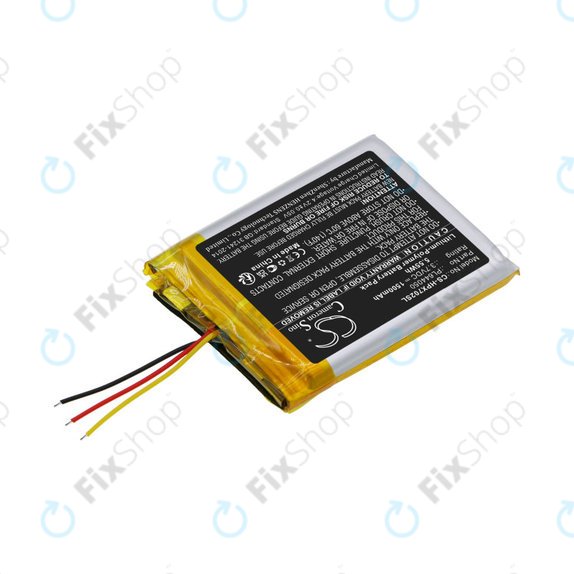 Baterie pentru HyperX Cloud Flight, Cloud Alpha, 1500mAh, Li-Pol, 3.7V, PL644050, HQ