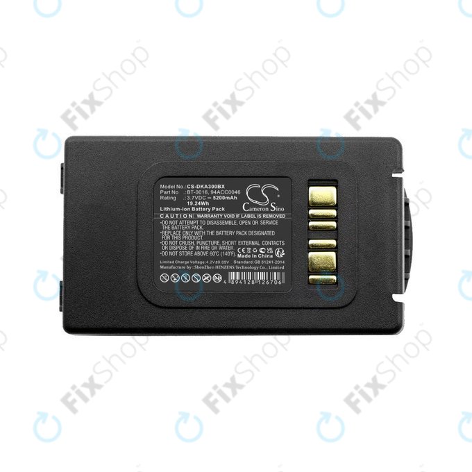 Baterie pentru Datalogic Skorpio X3, Skorpio X4, 5200mAh, Li-Ion, 3.7V, BT-0016, HQ