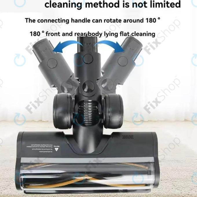 Perie rotativă de podea, Neagră pentru Xiaomi Dreame R10, R20, R30, T20, T30