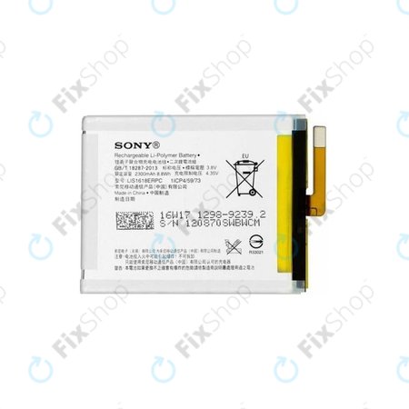 Sony Xperia XA F3111, E5 F3311 - Baterie LIS1618ERPC 2300mAh - 1298-9239 Genuine Service Pack